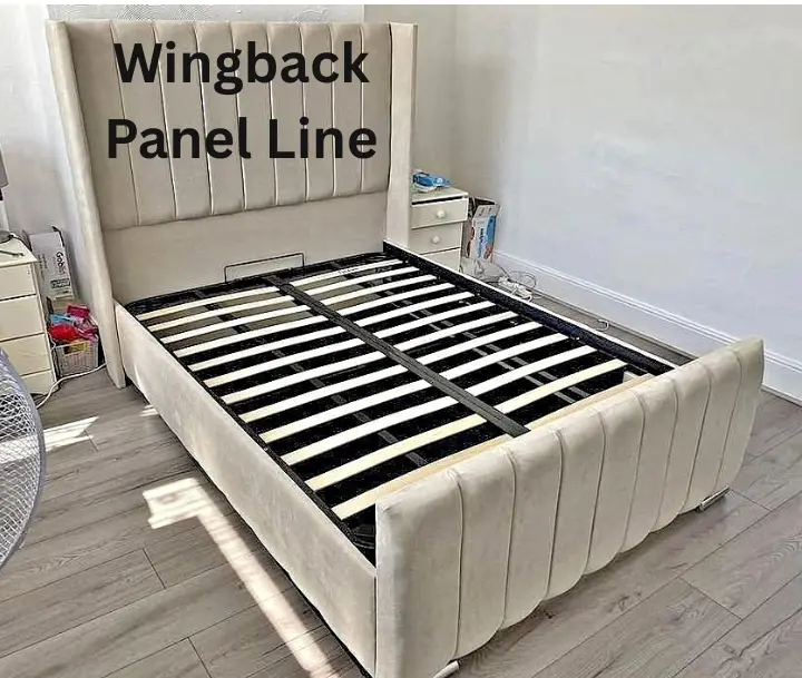 wingback panel bed