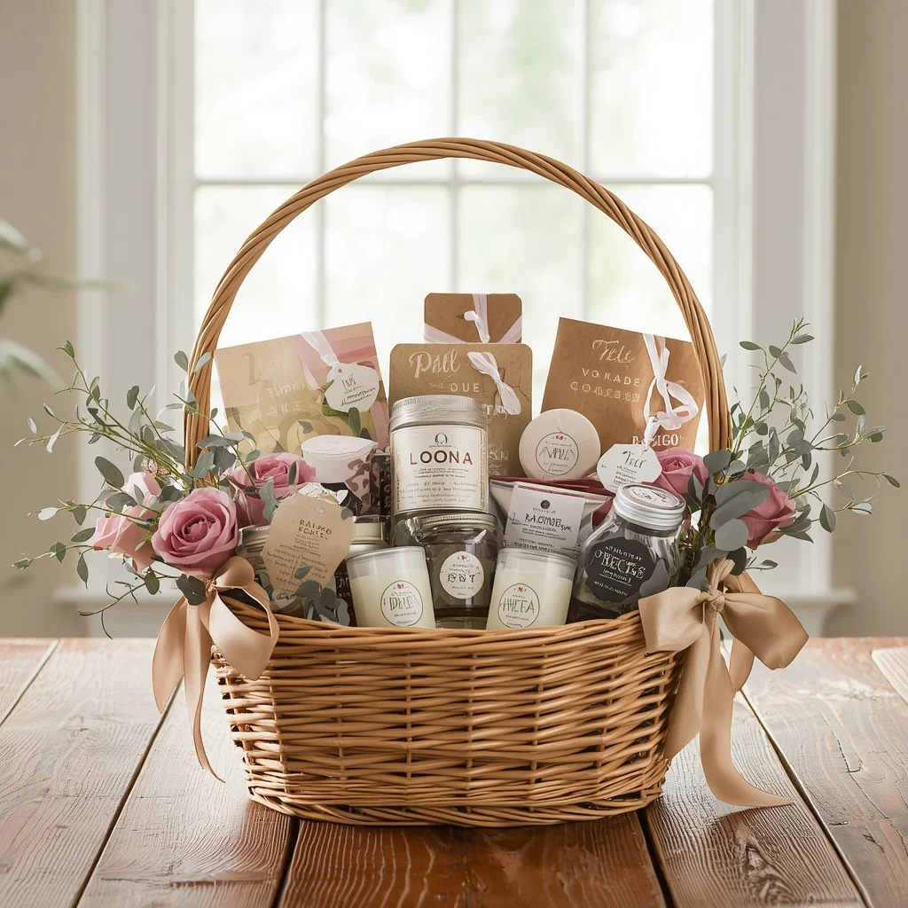 Floral Gift Basket