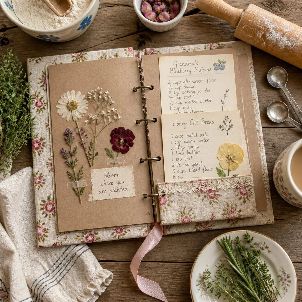 Decorative Recipe Book