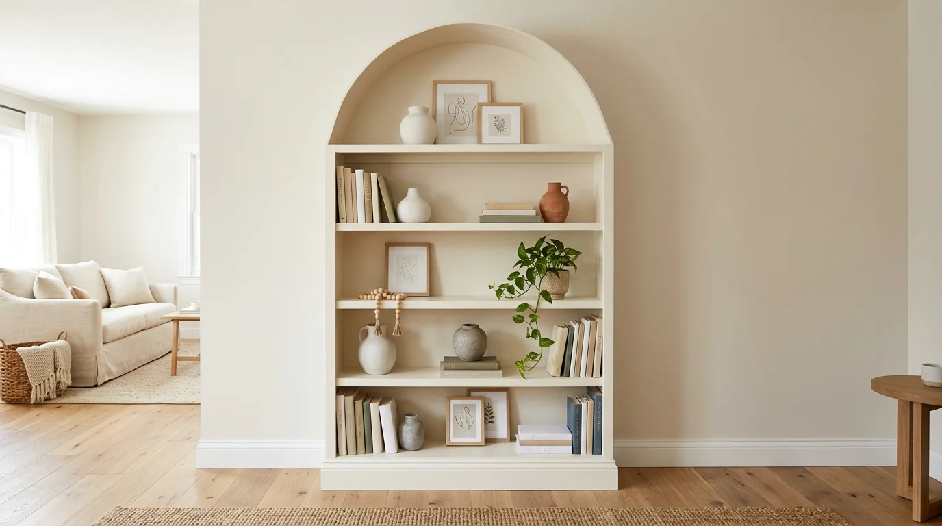 Arched Bookcases