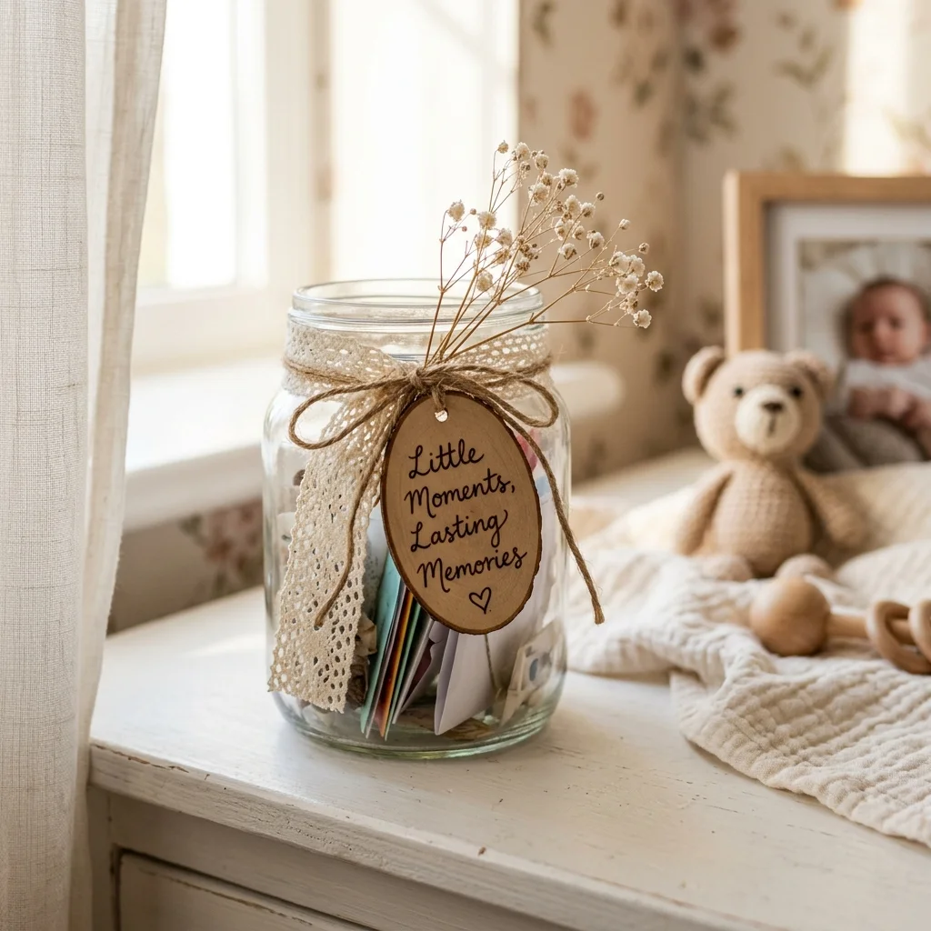 Baby Memory Jar