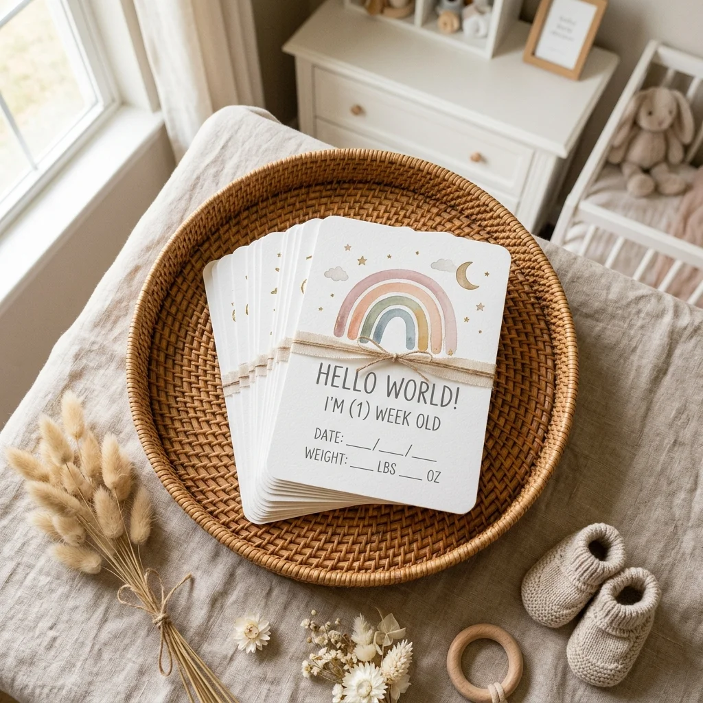 Baby Milestone Cards