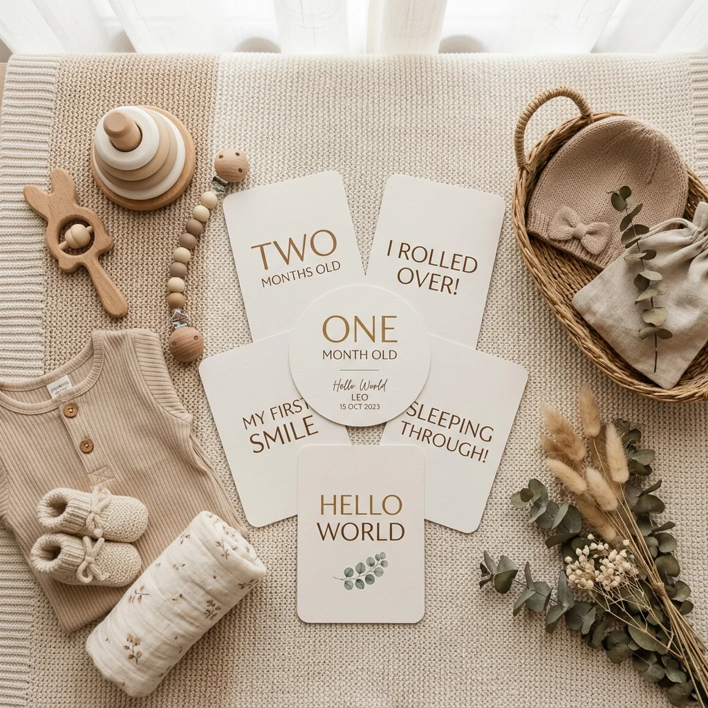 Baby Milestone Cards