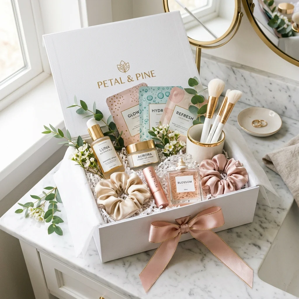 Beauty Essentials Basket
