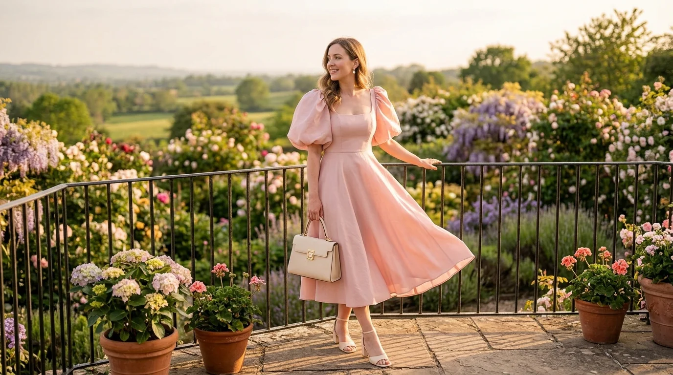 Blush Midi Elegance