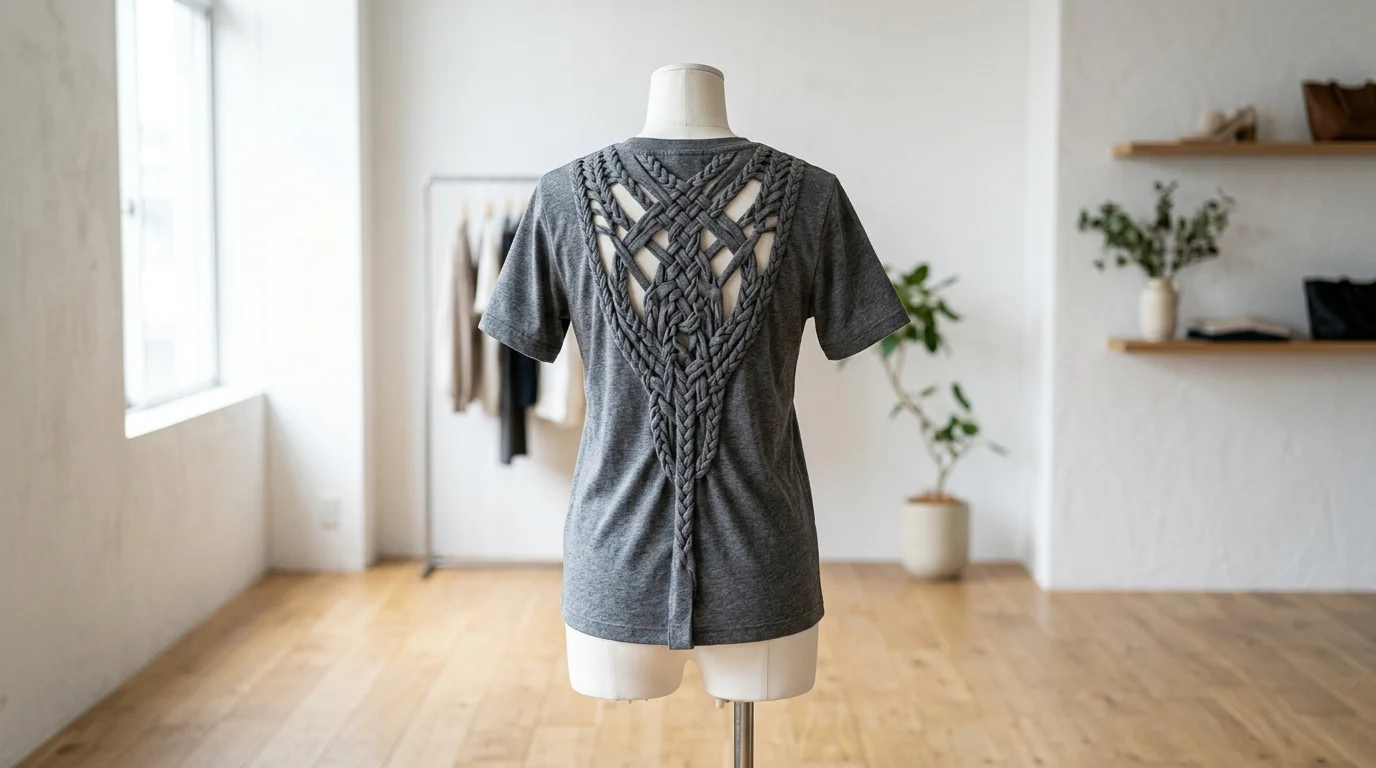 Braided Back Panel