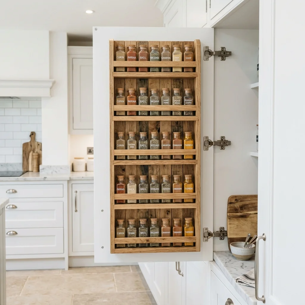 Cabinet Door Rack