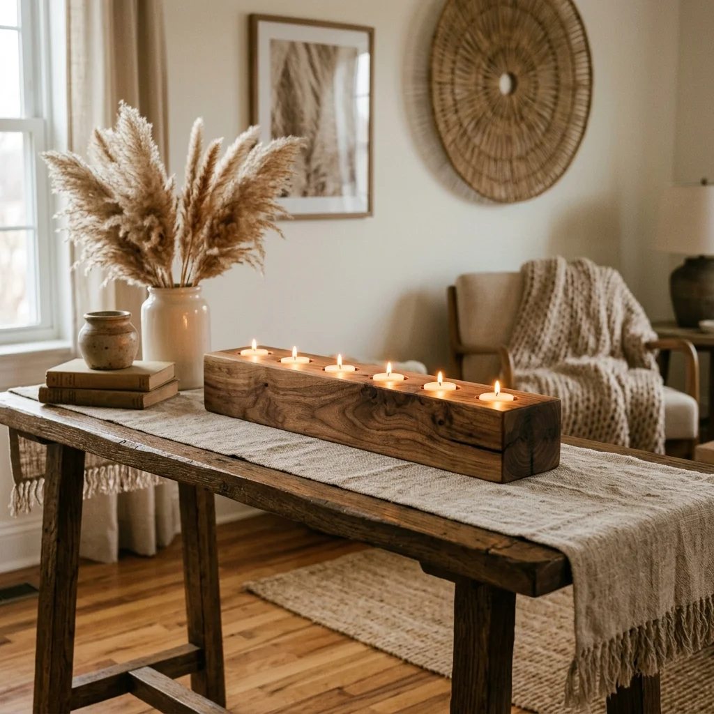 Candle Display Block
