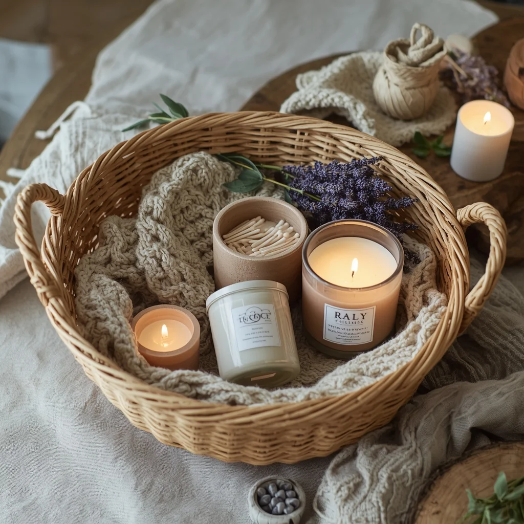 Candle Lover Basket