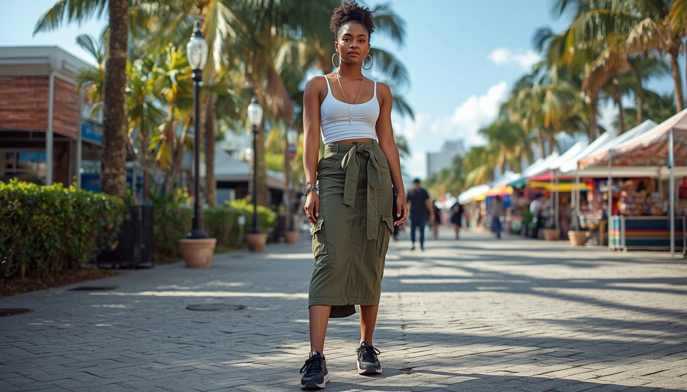 Cargo Skirt Cool
