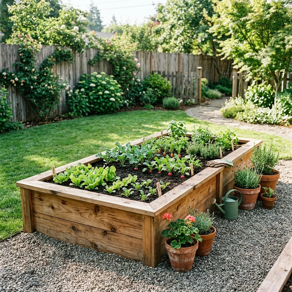 Cedar Box Beds