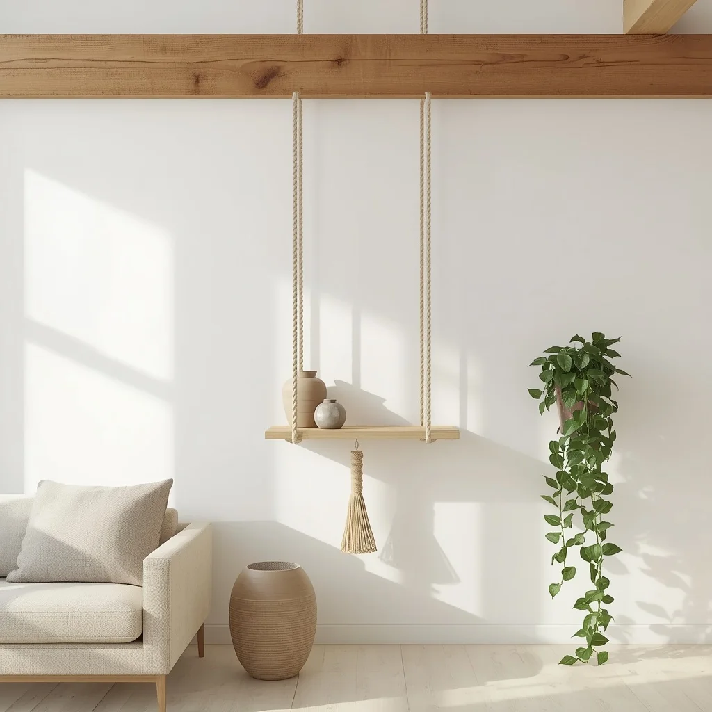 Ceiling Beam Shelf