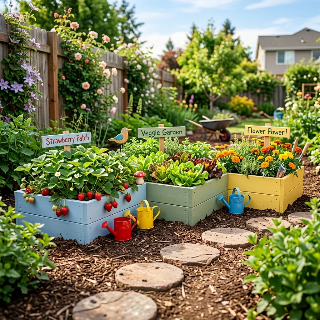 Kids' Garden Boxes