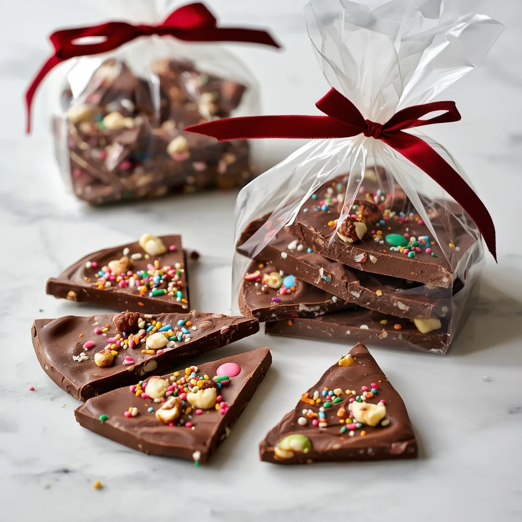 Chocolate Bark Bags