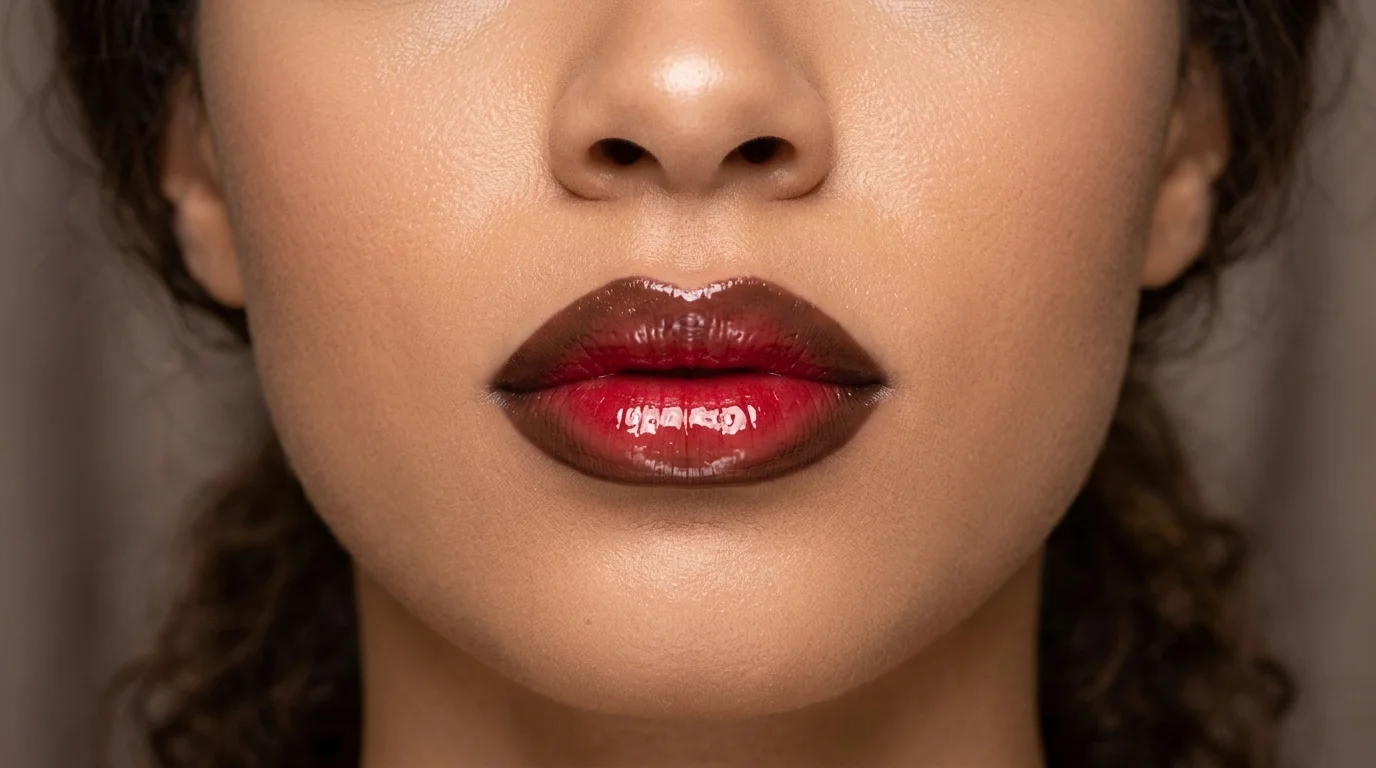 Chocolate Cherry Ombre