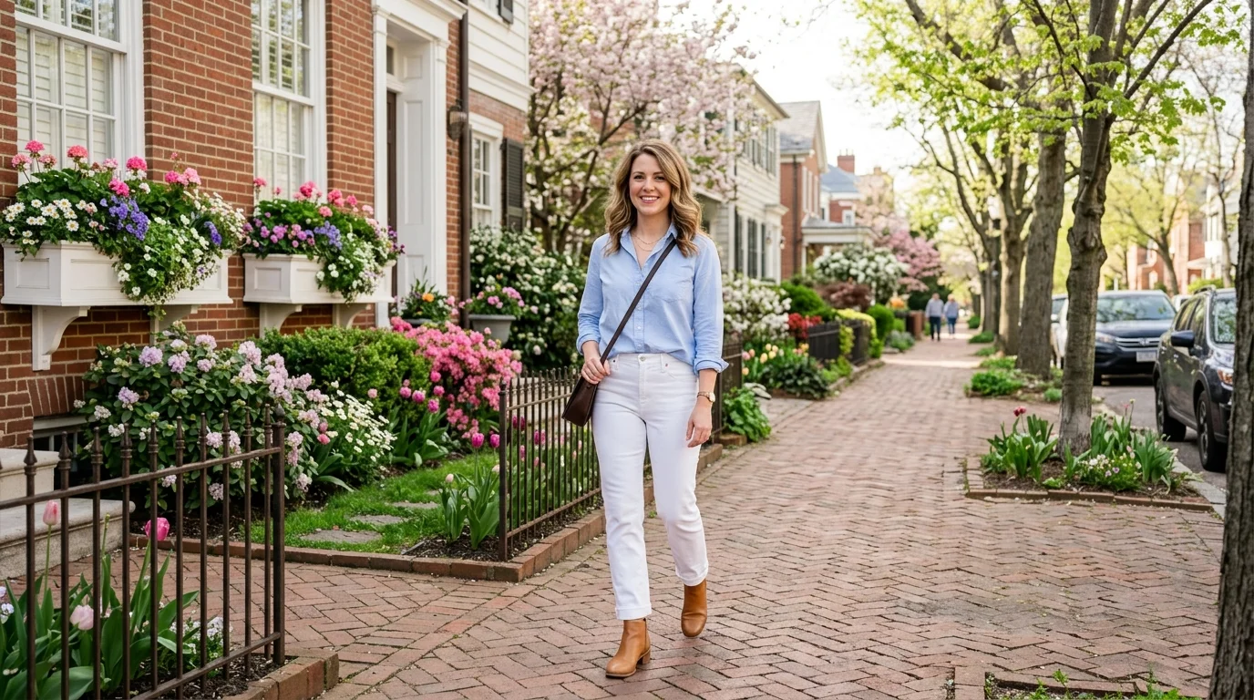 Classic White Denim