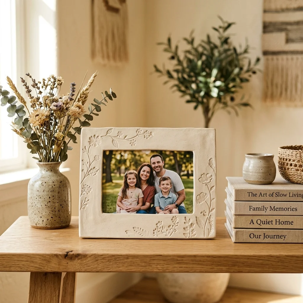 Clay Photo Frames