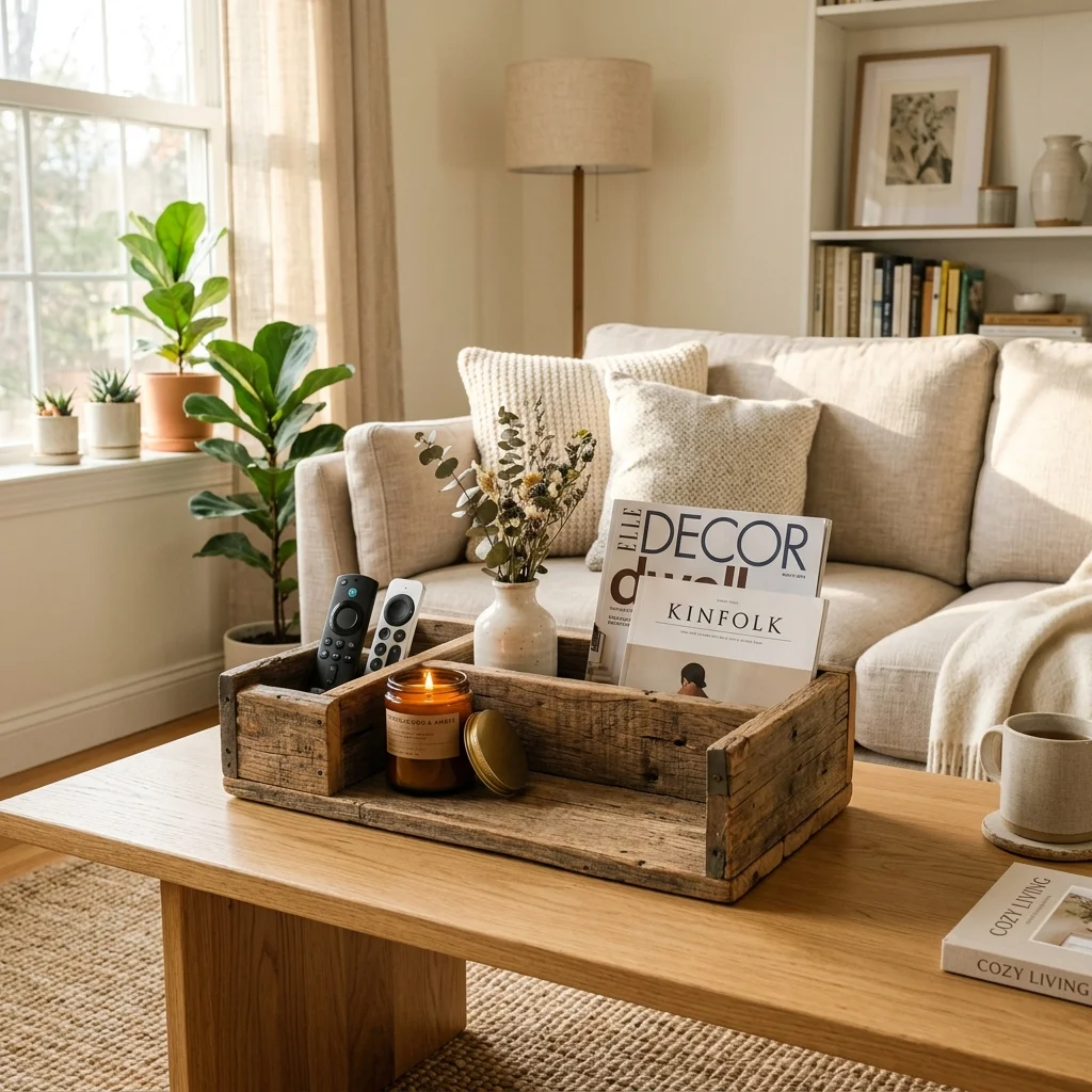 Coffee Table Caddy