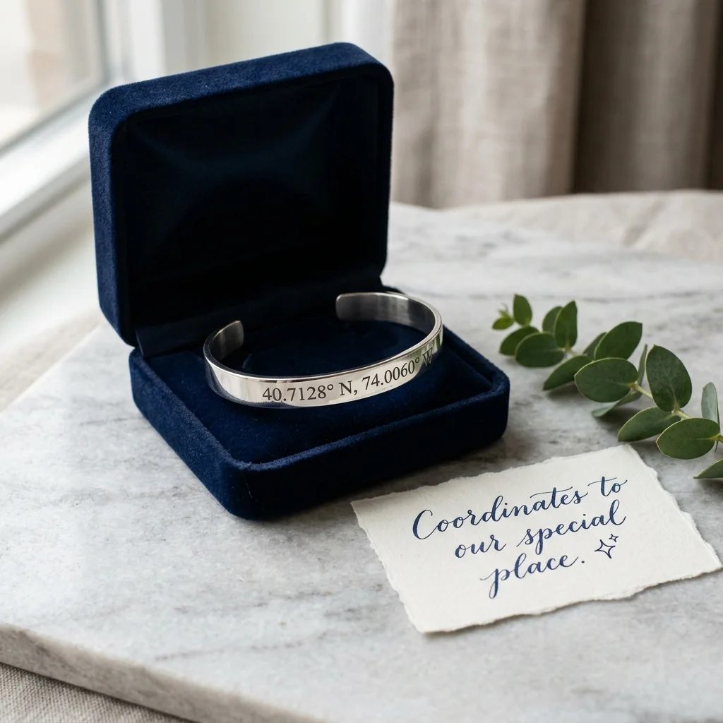 Coordinates Bracelet