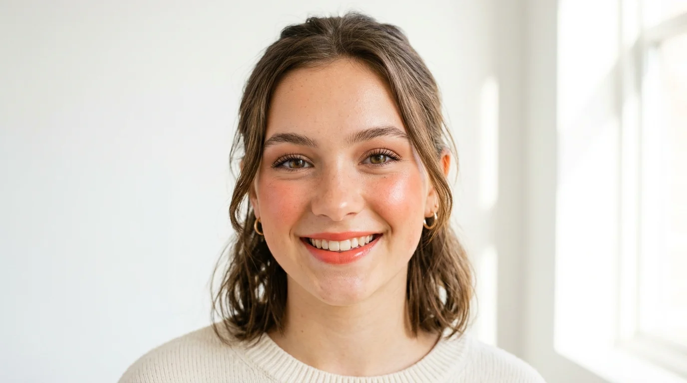 Coral Glow Look