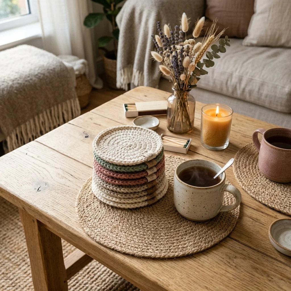 Crochet Coasters
