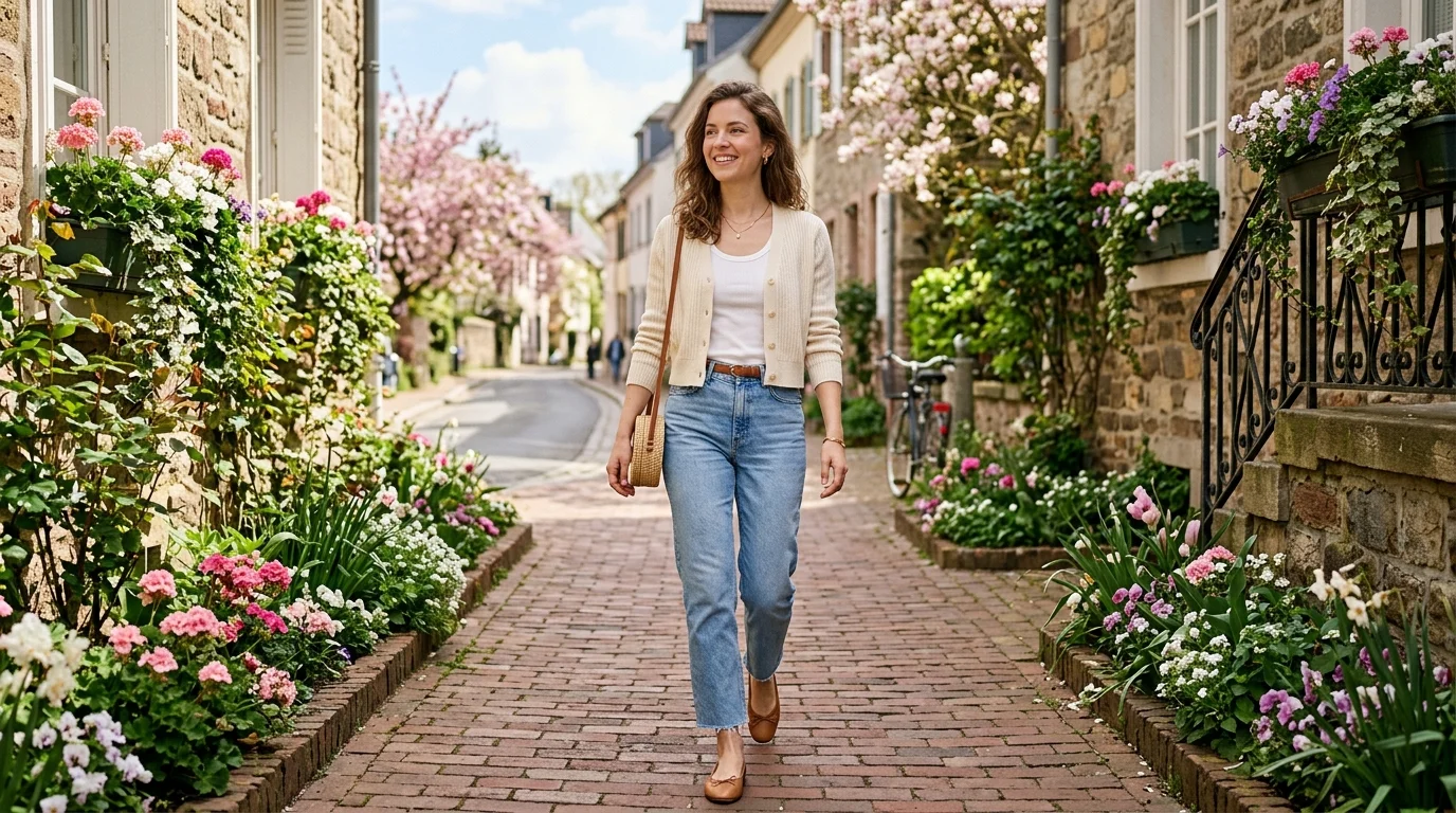 Cropped Cardigan Combo