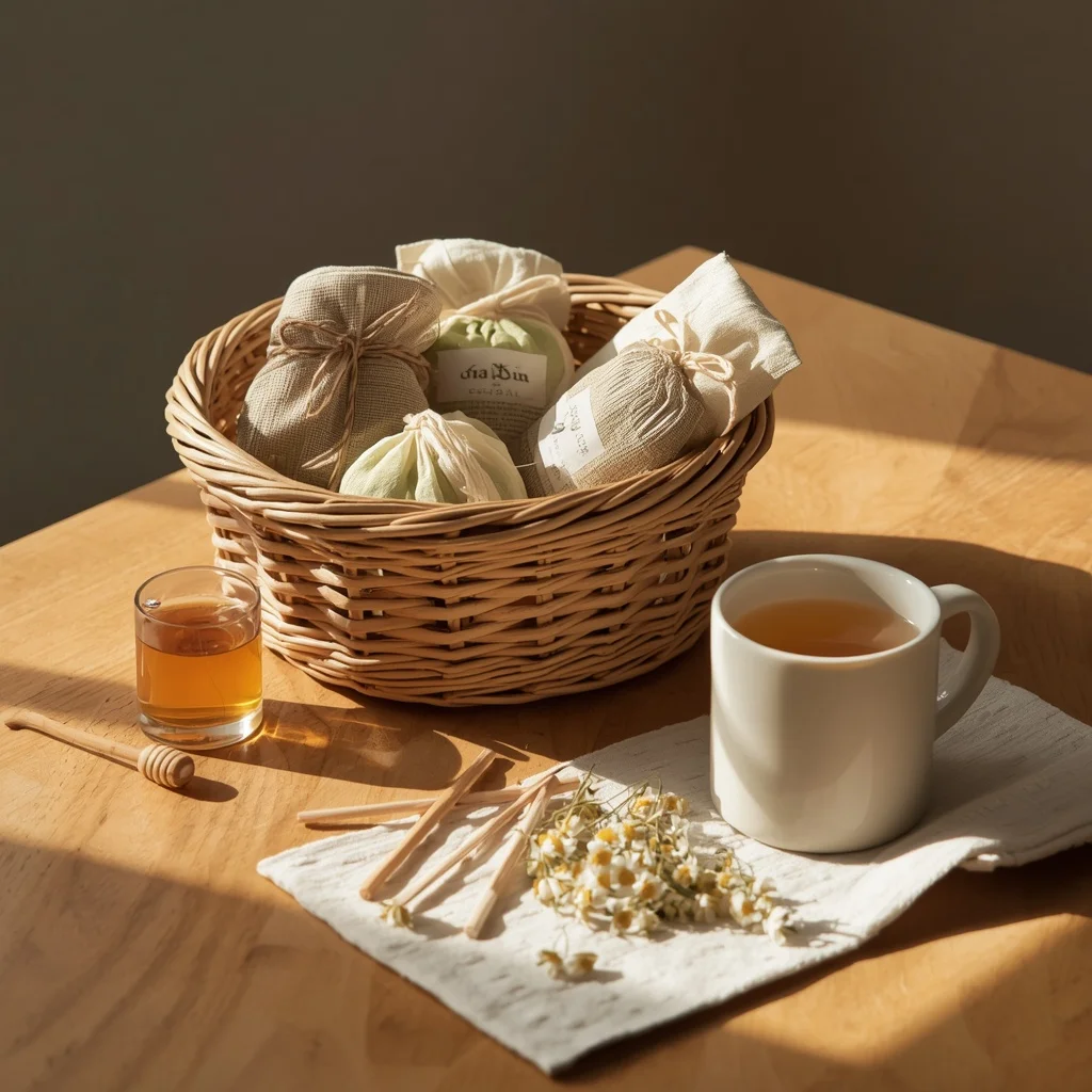 DIY Tea Basket