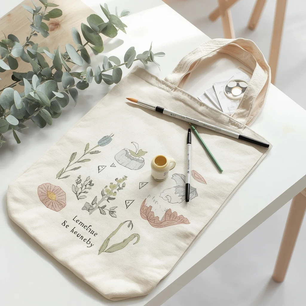 Decorated Tote Bag