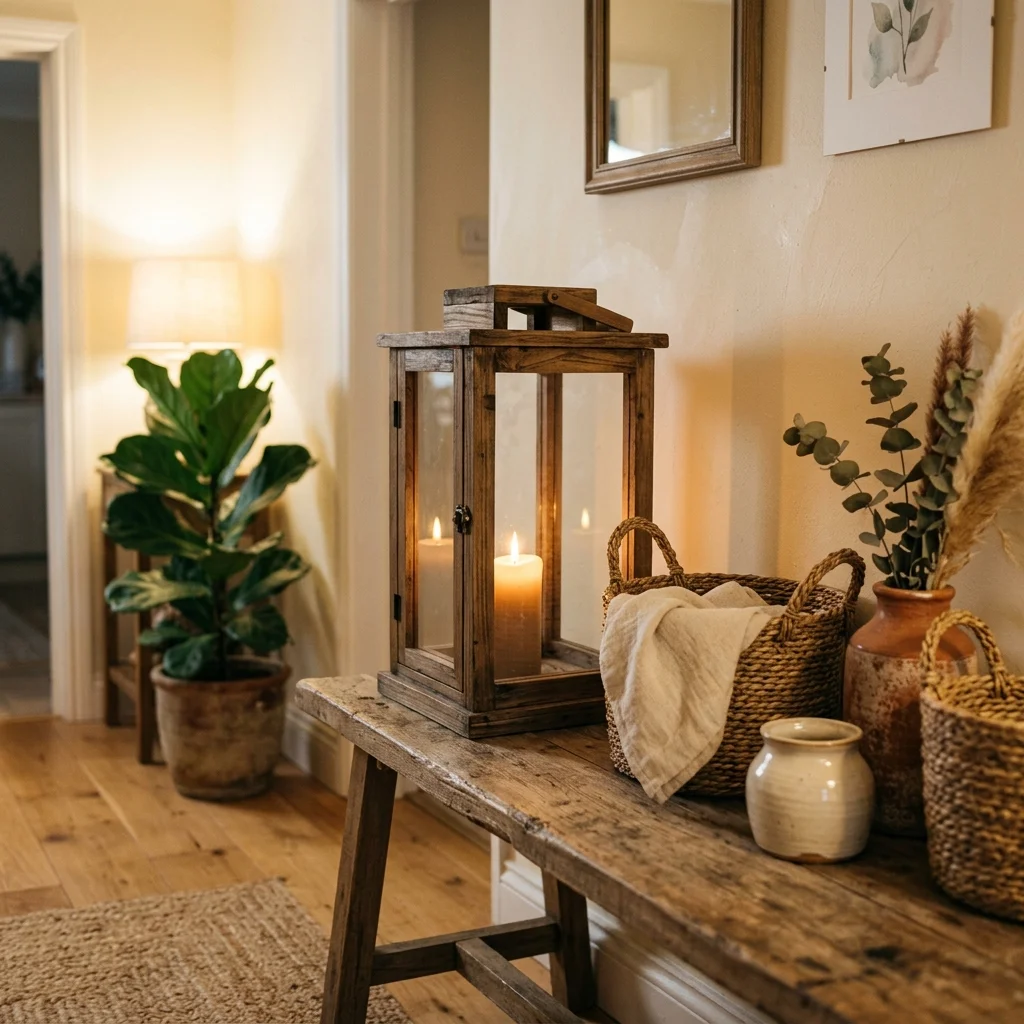 Decorative Wood Lantern