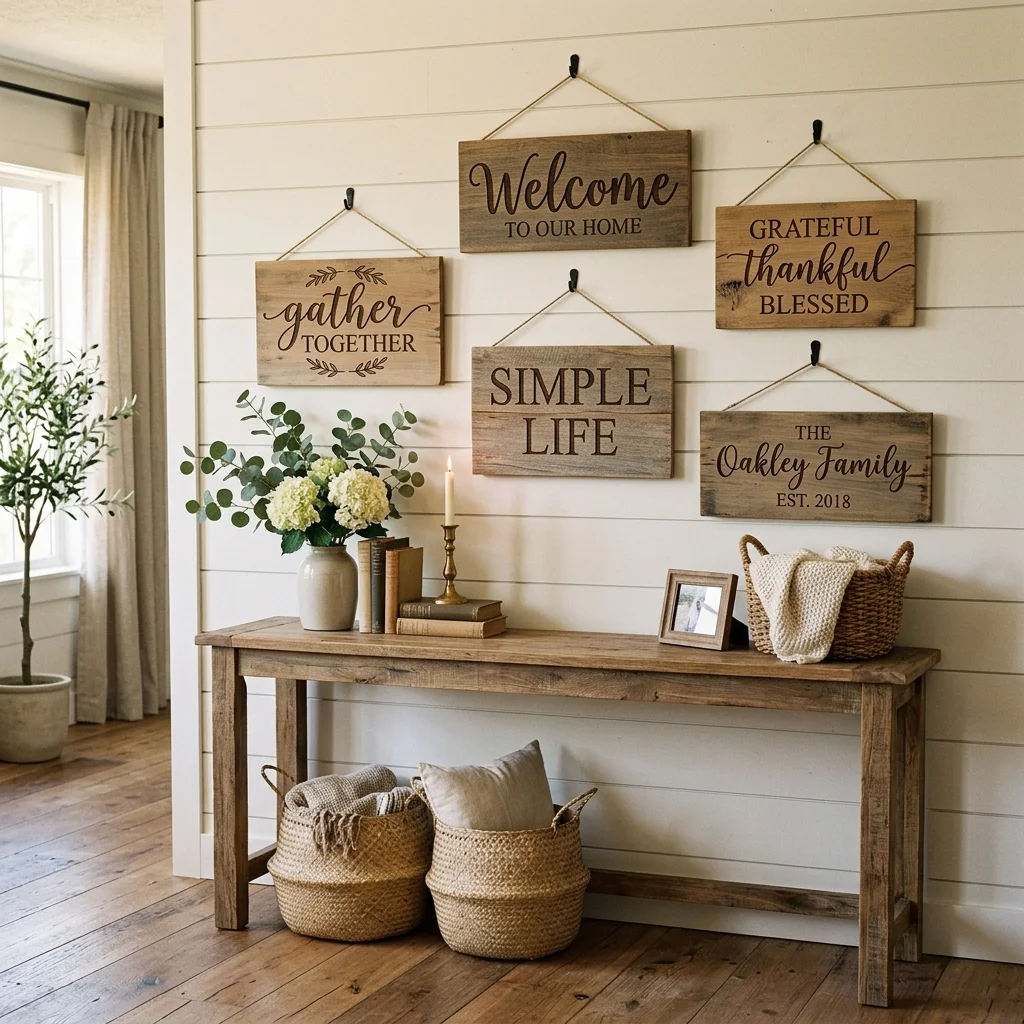 Decorative Wooden Signs