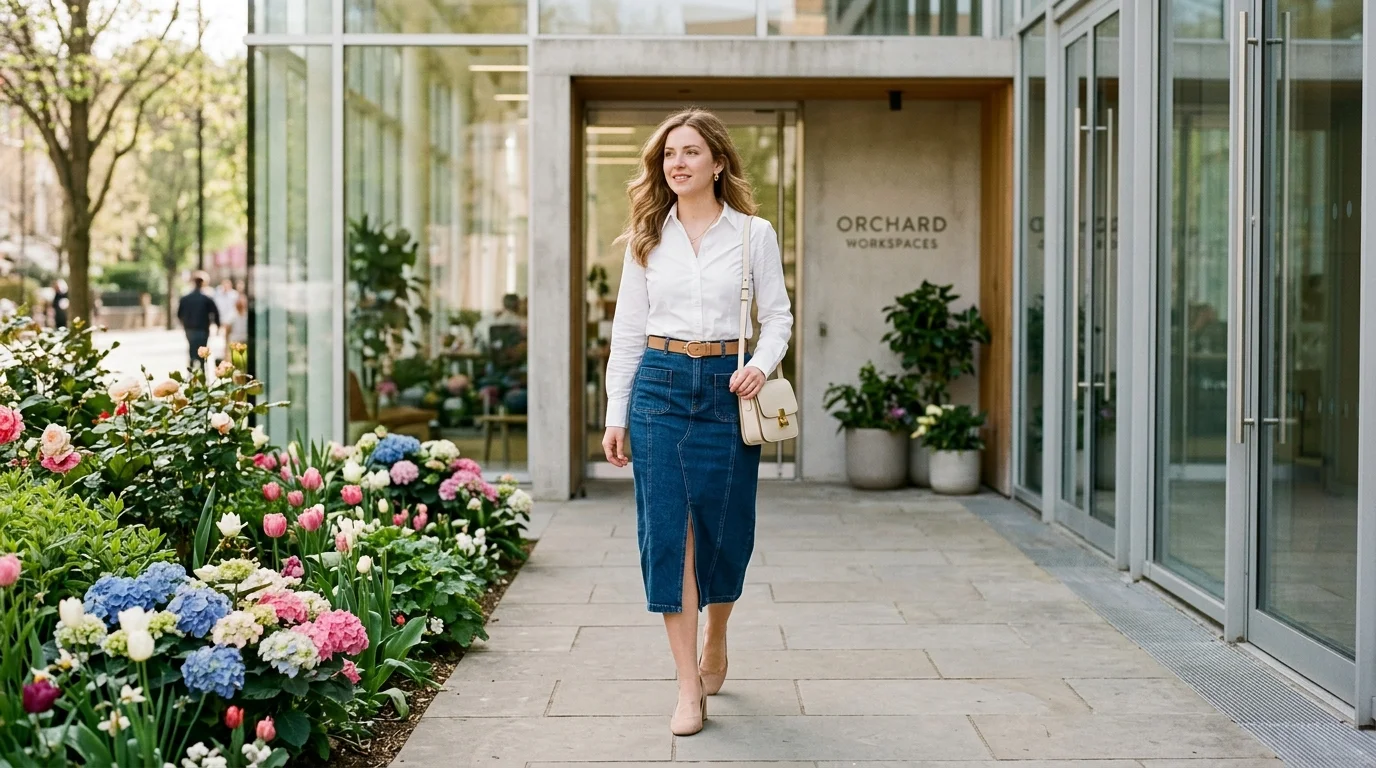 Denim Midi Balance