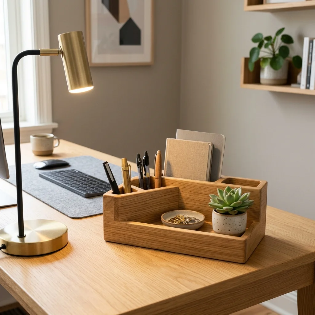 Desk Organizer Box