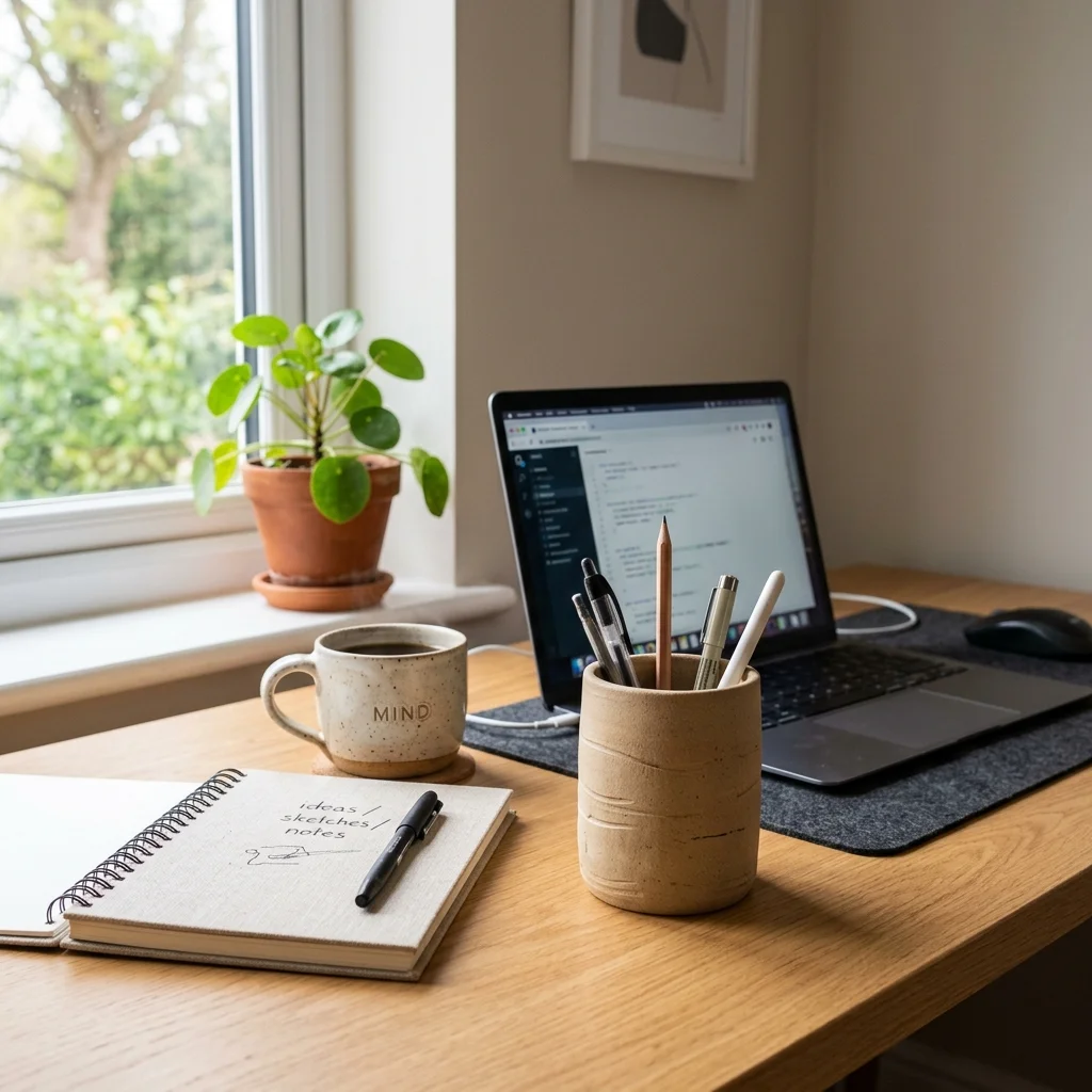 Desk Pen Holder