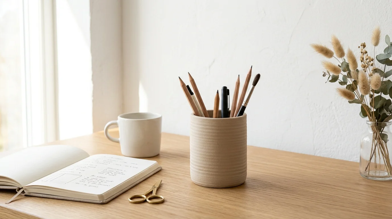 Desk Pen Holder