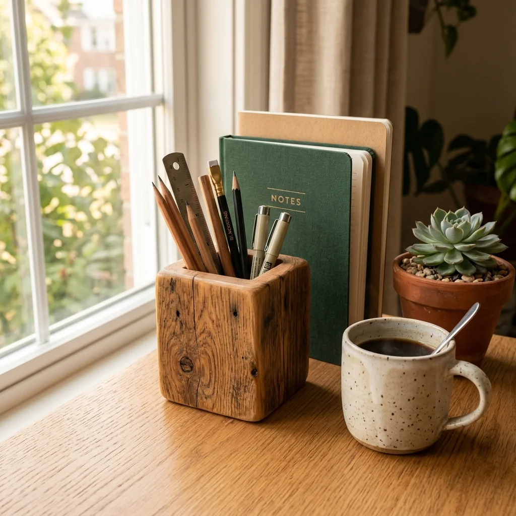 Desk Pencil Holder