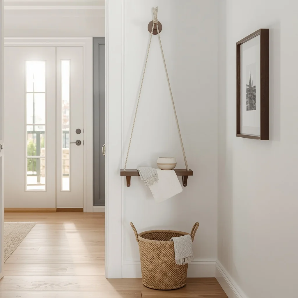 Entryway Catchall Shelf