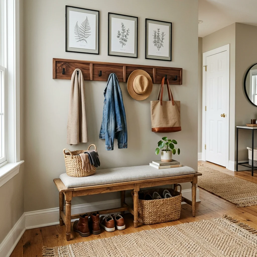 Entryway Coat Rack