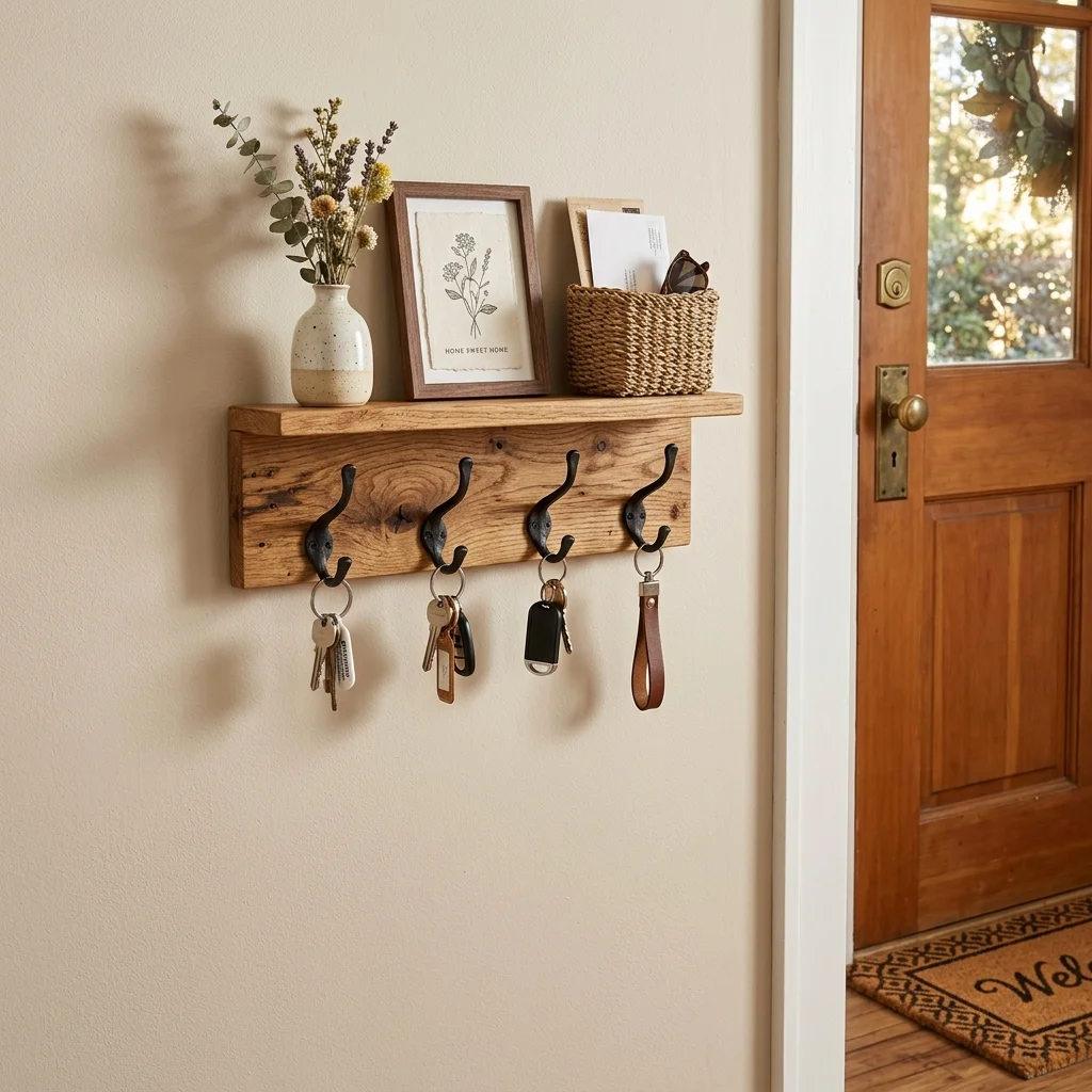 Entryway Key Rack