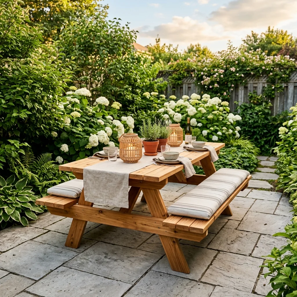 Farmhouse Picnic Table