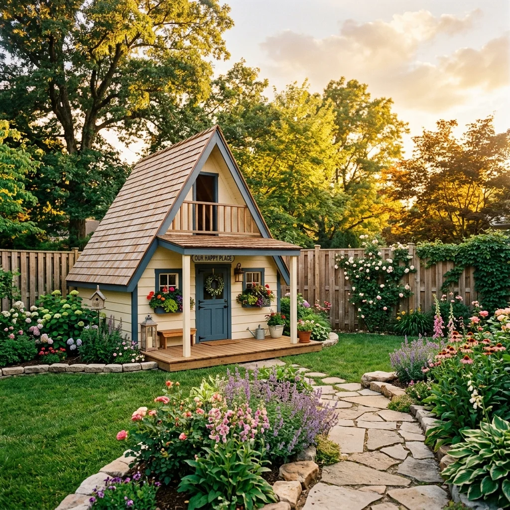 Finished Backyard Retreat