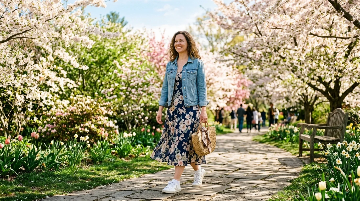 Floral Midi Charm
