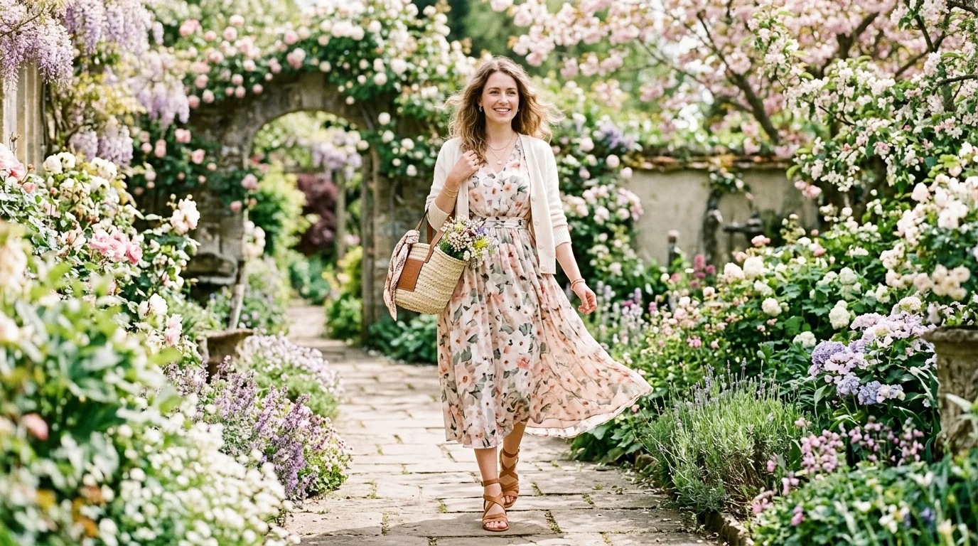 Floral Midi Charm