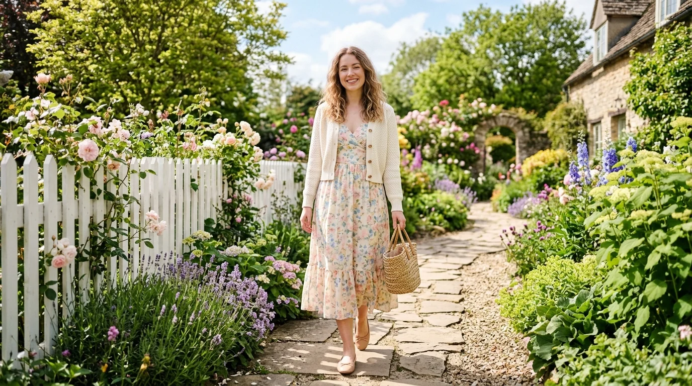 Floral Midi Dress