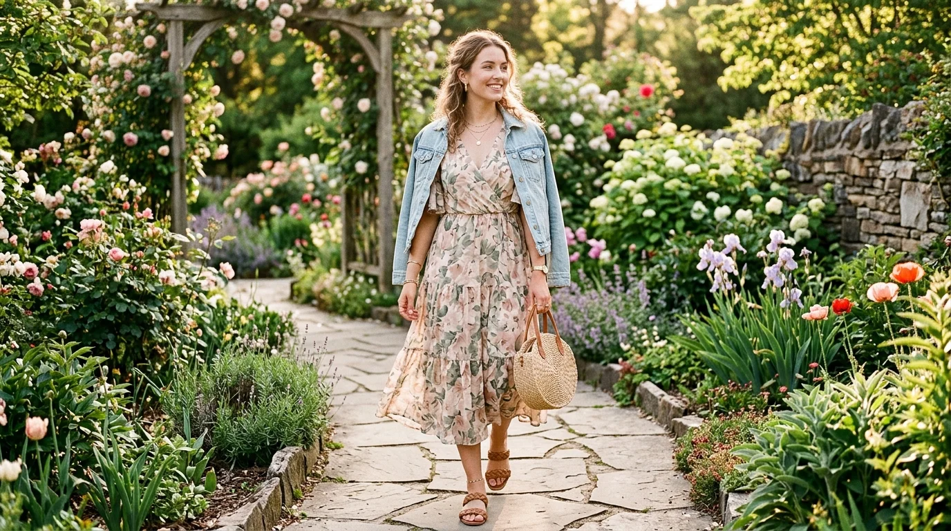 Floral Midi Dress