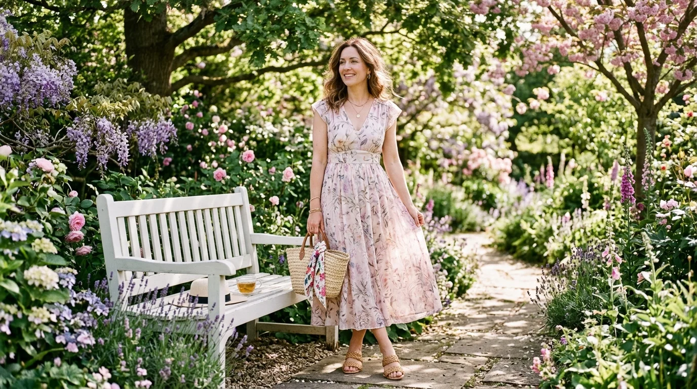 Floral Tea Dress