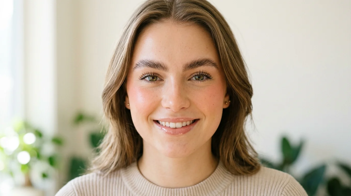 Fluffy Brow Look (1)