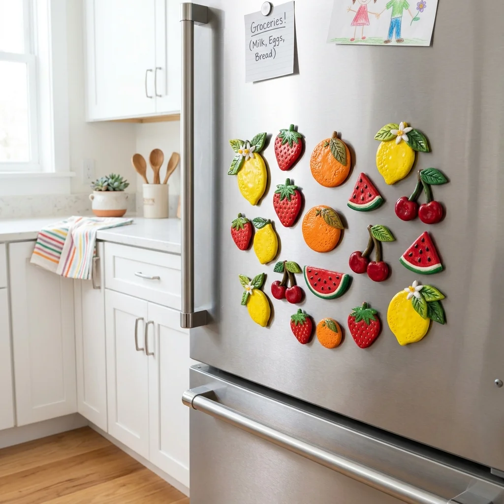 Fruit Fridge Magnets