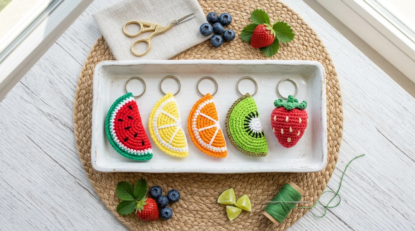 Fruit Slice Charm