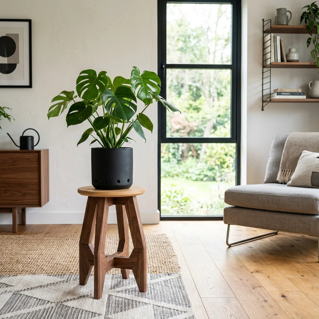 Geometric Plant Stand