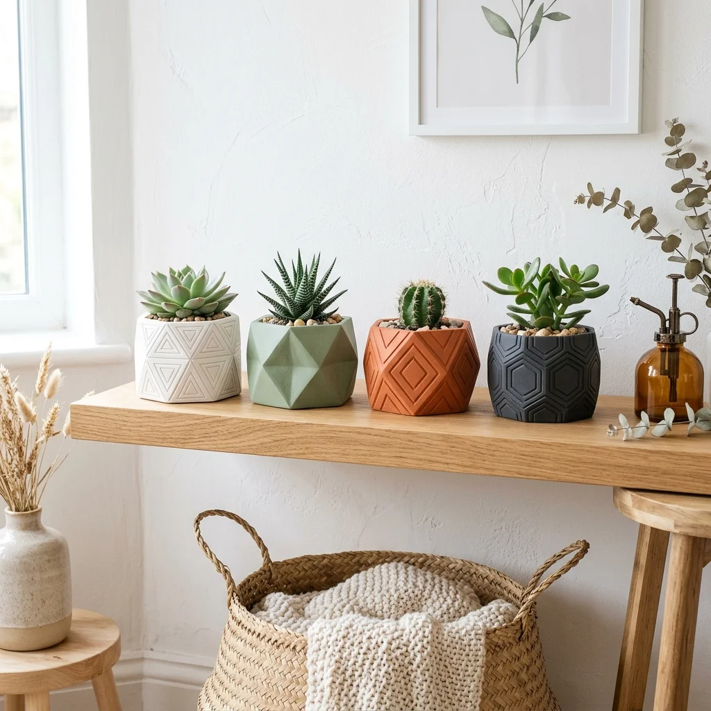 Geometric Planters
